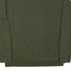 ADIDAS Mens Green Crew Neck M Cotton Blend Sweatshirt Casual Sportswear