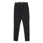 LEVI'S 720 BIG E Womens Jeans Black Slim Skinny Denim W26 L28 Stretch Cotton