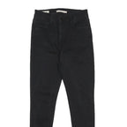 LEVI'S 720 BIG E Womens Jeans Black Slim Skinny Denim W26 L28 Stretch Cotton