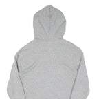 ADIDAS Womens Grey Pullover Hoodie UK 8 Cotton Casual Drawstring Hooded