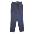 GEOFFREY HUNTER SPORT Womens Jeans Blue Classic Straight Denim W30 L34 Zip