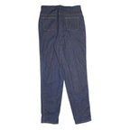 GEOFFREY HUNTER SPORT Womens Jeans Blue Classic Straight Denim W30 L34 Zip
