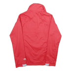 COLUMBIA Womens Red Zip Jacket S Polyester Plain Lightweight Outdoor Wear