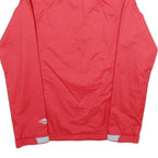 COLUMBIA Womens Red Zip Jacket S Polyester Plain Lightweight Outdoor Wear
