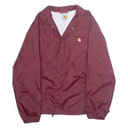 CARHARTT Mens Jacket Maroon Nylon L