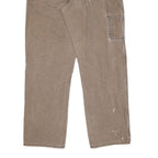 DICKIES Mens Jeans Beige Regular Straight Denim Medium W36 L32 Workwear Utility