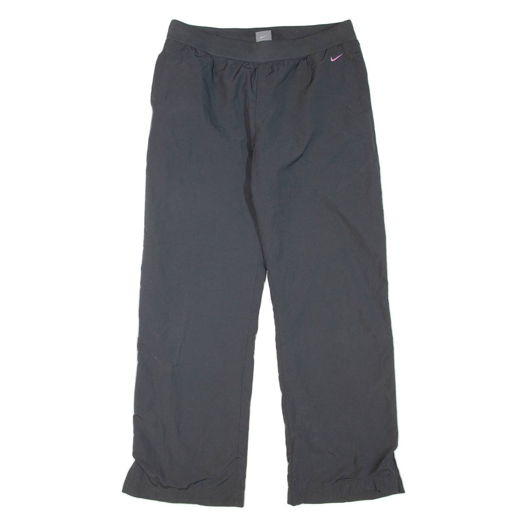 NIKE Womens Track Pants Grey Straight M W32 L32