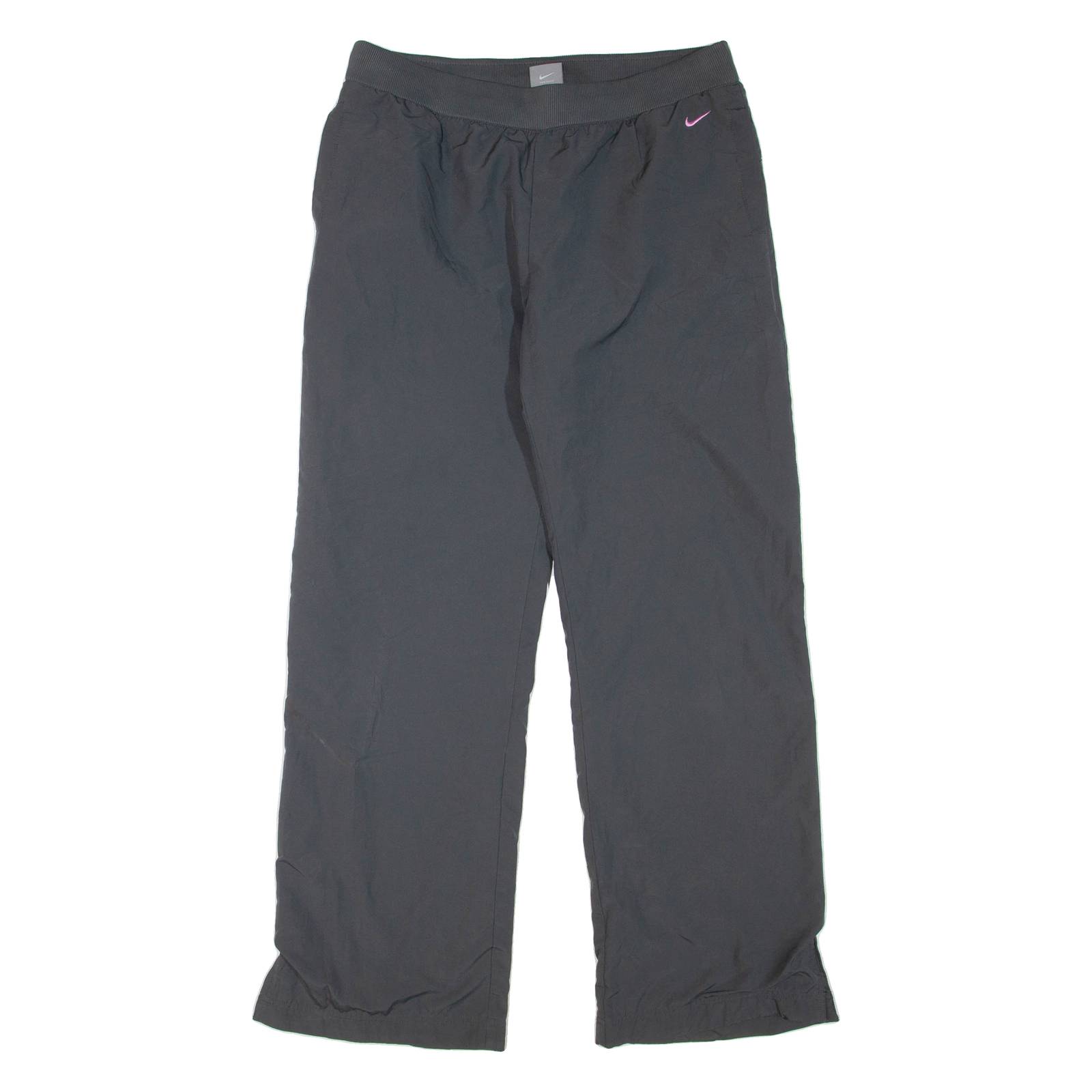 NIKE Womens Track Pants Grey Straight M W32 L32