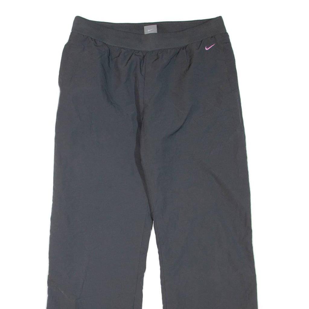 NIKE Womens Track Pants Grey Straight M W32 L32