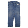 LEVI'S 505 Jeans Mens Blue Regular Straight Stone Wash W38 L32