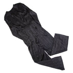 & OTHER STORIES Womens Jumpsuit Black Striped Wide-Leg S