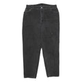 LEVI'S 550 Womens Jeans Black Relaxed Tapered Denim Medium W34 L30 Vintage Made