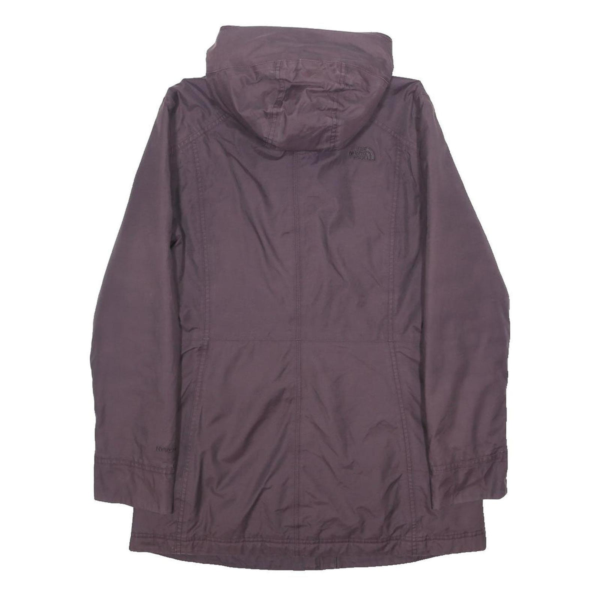 THE NORTH FACE Womens Purple Hooded Zip Jacket M Cotton Blend Outdoor Casual