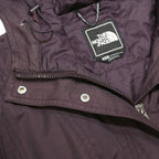 THE NORTH FACE Womens Purple Hooded Zip Jacket M Cotton Blend Outdoor Casual