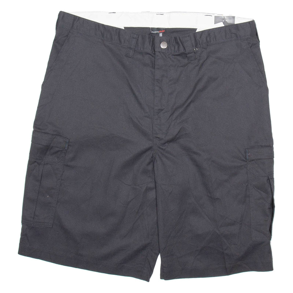DICKIES Mens Workwear Shorts Black Relaxed XL W40