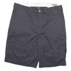 DICKIES Mens Workwear Shorts Black Relaxed XL W40