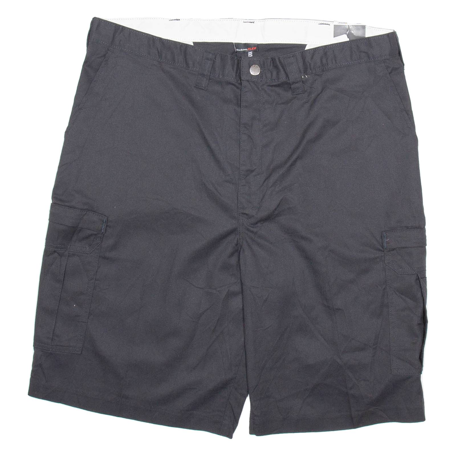 DICKIES Mens Workwear Shorts Black Relaxed XL W40