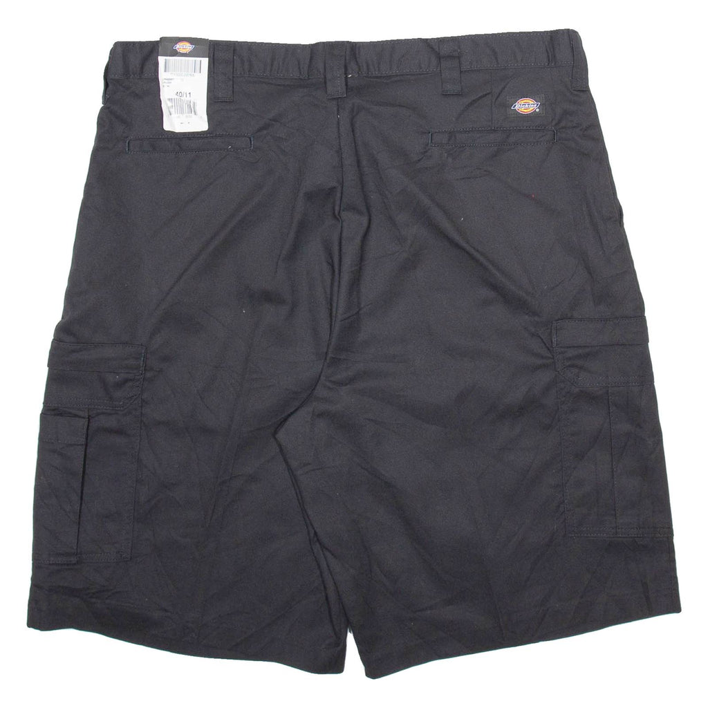 DICKIES Mens Workwear Shorts Black Relaxed XL W40