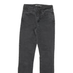 LEVI'S Womens Jeans Black Slim Skinny Denim Medium W25 L29 Classic Cotton Blend