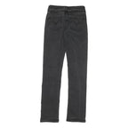 LEVI'S Womens Jeans Black Slim Skinny Denim Medium W25 L29 Classic Cotton Blend