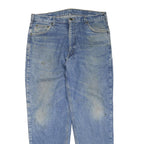 CARHARTT Mens Light Blue Regular Fit Straight Denim Cotton Blend Jeans W38 L32