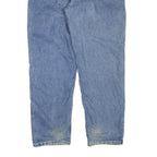 CARHARTT Mens Light Blue Regular Fit Straight Denim Cotton Blend Jeans W38 L32