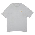 CARHARTT Mens Grey Pocket T-Shirt XL Short Sleeve Crew Neck Cotton Blend Casual