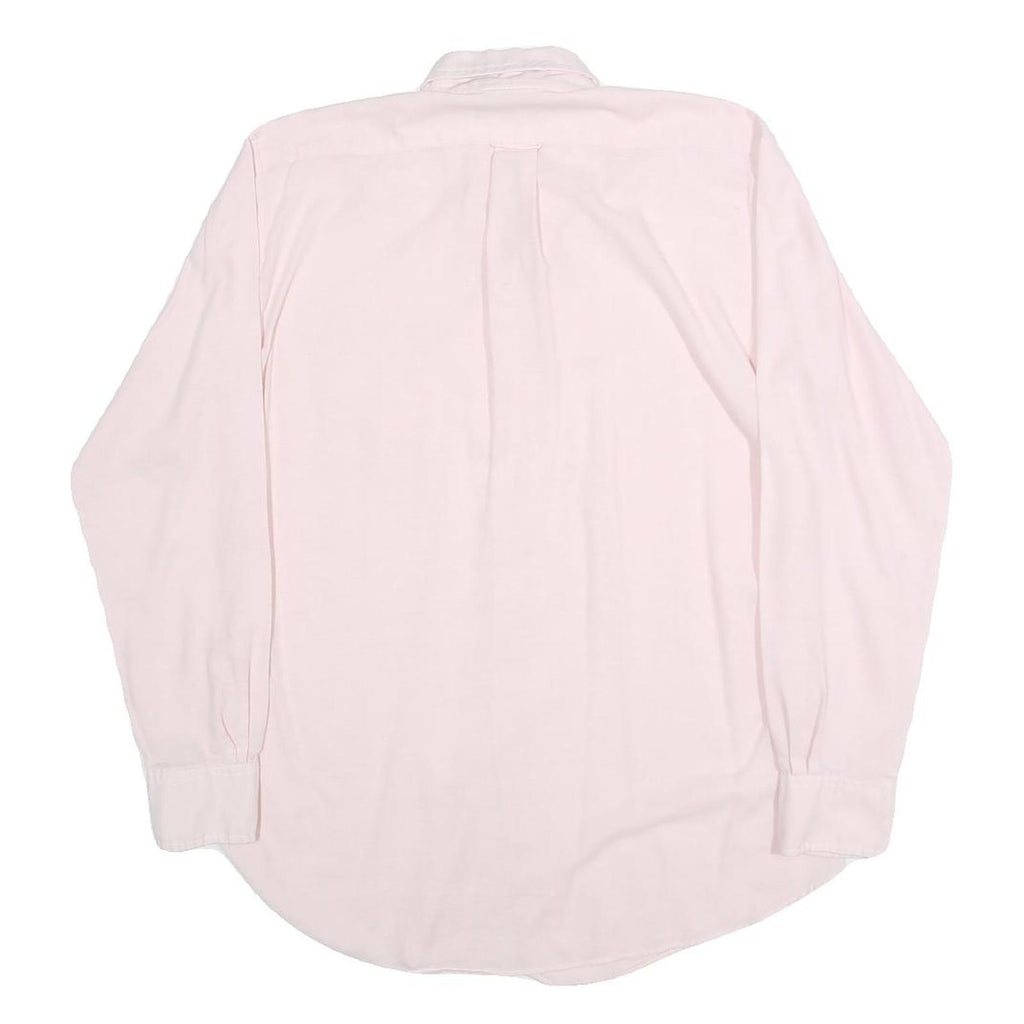 LEVI'S Mens Pink Cotton Button-Down Shirt M Classic Fit Casual Long Sleeve