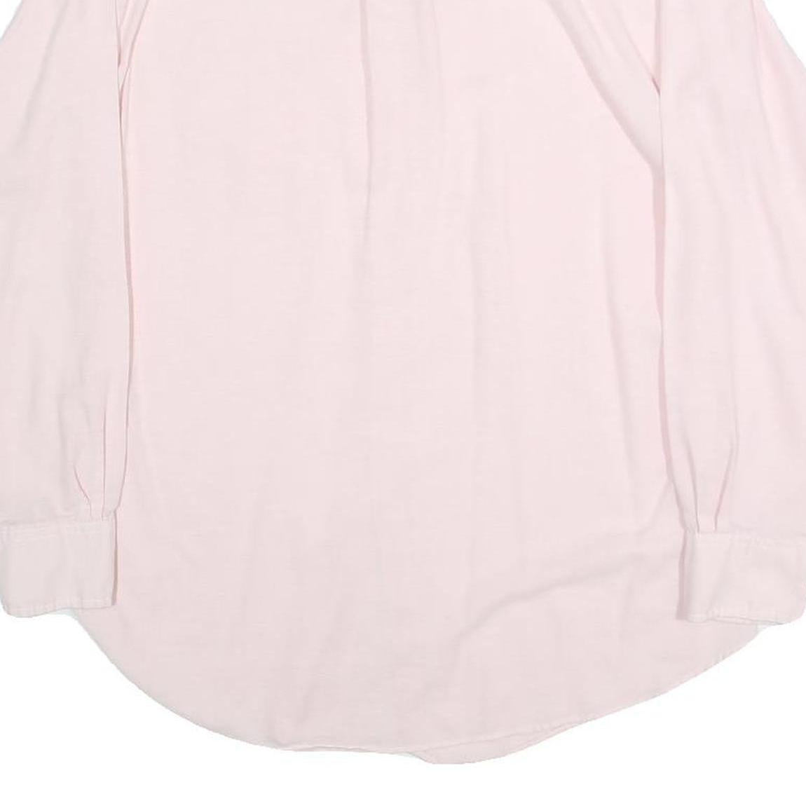 LEVI'S Mens Pink Cotton Button-Down Shirt M Classic Fit Casual Long Sleeve