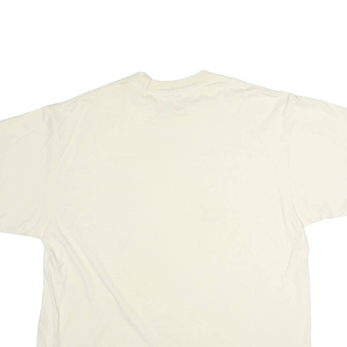 GAME CHANGER Mens Cream Randy Moss Minnesota Vikings Graphic T-Shirt XL Short