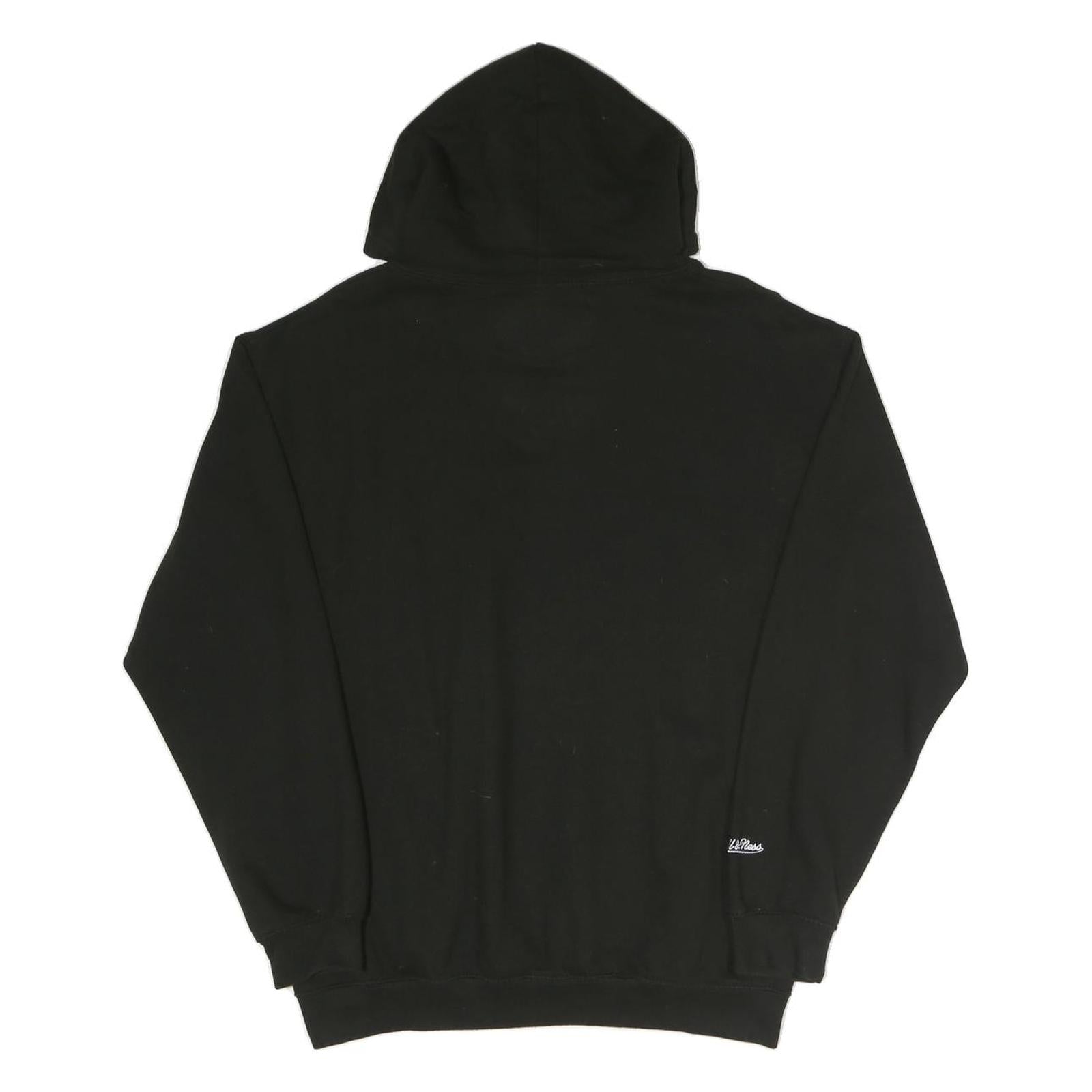 MITCHELL & NESS Mens Black Los Angeles Lakers Hoodie M Printed Cotton Blend