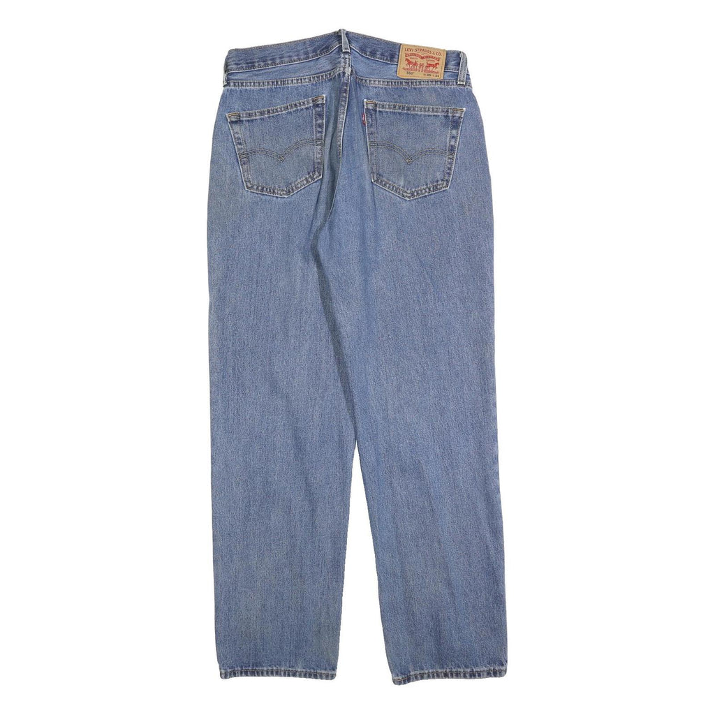 LEVI'S 550 Straight Mens Jeans Blue Relaxed Straight Denim Medium W35 L34