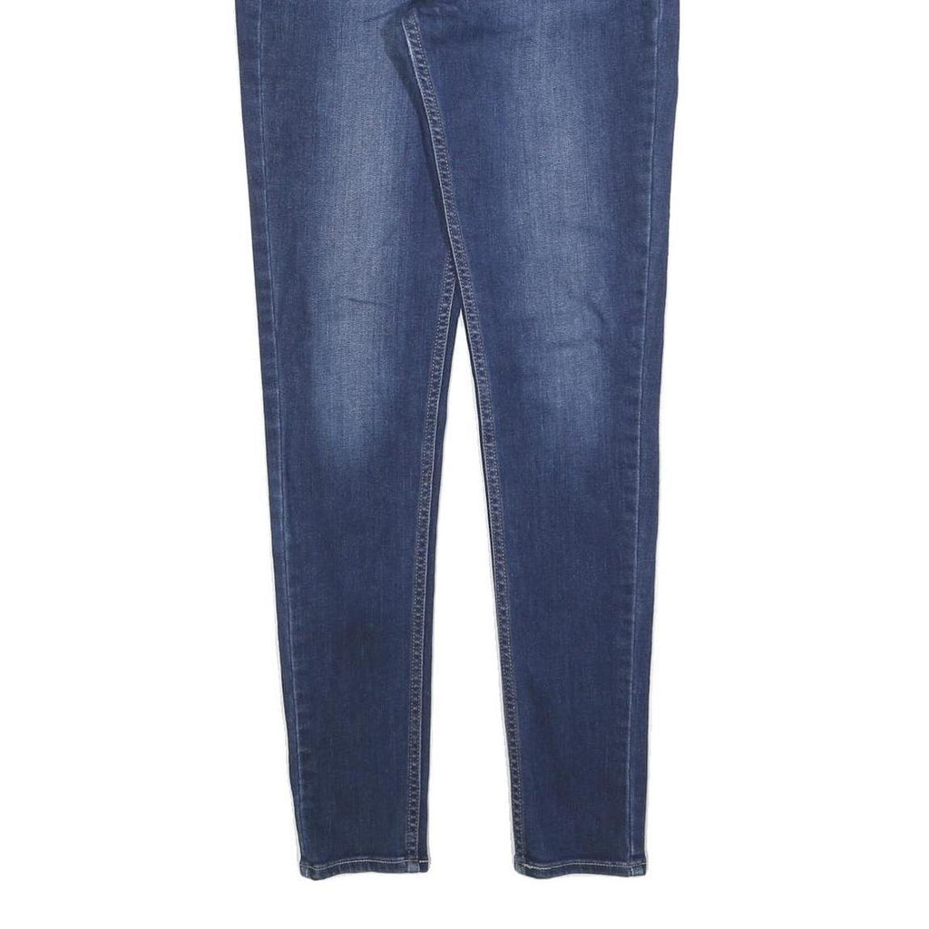 LEVI'S 535 Womens Jeans Blue Slim Skinny Denim Medium W28 L30 Slim Fit Zip