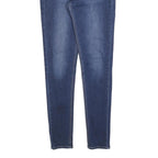 LEVI'S 535 Womens Jeans Blue Slim Skinny Denim Medium W28 L30 Slim Fit Zip