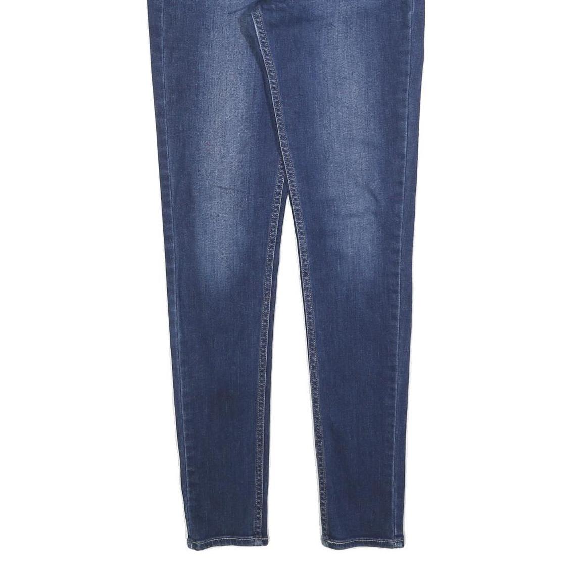 LEVI'S 535 Womens Jeans Blue Slim Skinny Denim Medium W28 L30 Slim Fit Zip