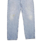 LEVI'S 505 Mens Jeans Blue Regular Straight Denim Medium W36 L32 Classic Zip