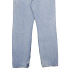 LEVI'S 505 Mens Jeans Blue Regular Straight Denim Medium W36 L32 Classic Zip