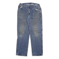 DICKIES Mens Regular Fit Jeans Blue Denim Cotton Blend W34 L32 Zip Pockets