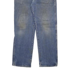 DICKIES Mens Regular Fit Jeans Blue Denim Cotton Blend W34 L32 Zip Pockets