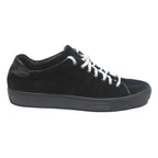BOSS HUGO BOSS Mens Black Suede Low Top Trainers UK 9.5 Designer Casual Footwear