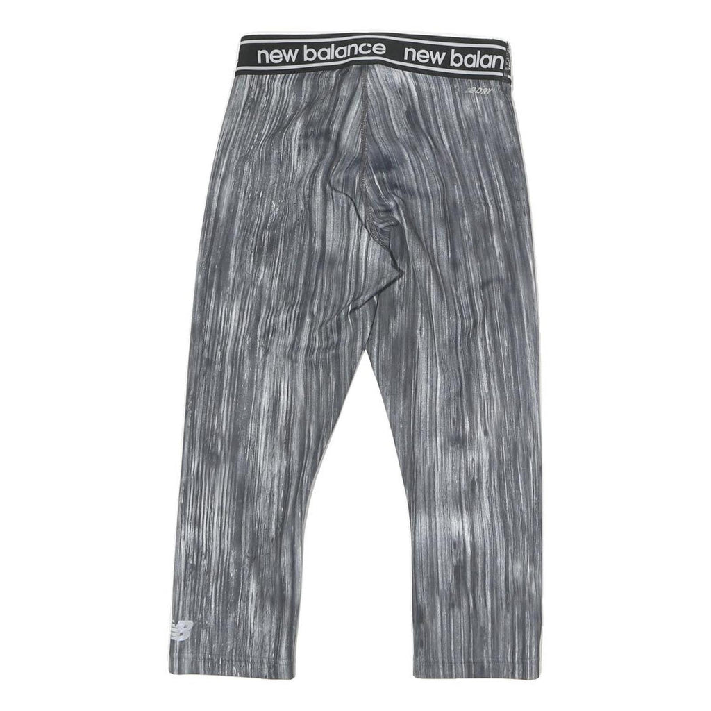 NEW BALANCE Womens Shorts Grey Sports M W25 Stretchy Elastic Waistband