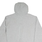 CARHARTT Mens Grey Hoodie 2XL Logo Print Cotton Pullover Sweatshirt