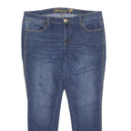 7 FOR ALL MANKIND Womens Jeans Blue Slim Skinny Denim Medium W36 L30 Stylish