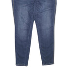 7 FOR ALL MANKIND Womens Jeans Blue Slim Skinny Denim Medium W36 L30 Stylish