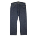LEVI'S 501 Mens Jeans Blue Regular Straight Denim Dark W40 L32 Classic Button