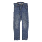 LEVI'S 510 Mens Jeans Blue Slim Skinny Denim Medium W30 L32 Cotton Blend Zip