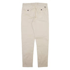 GUESS Mens Trousers Beige Slim Tapered W30 L30