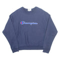 CHAMPION REVERSE WEAVE Womens Sweatshirt Blue L