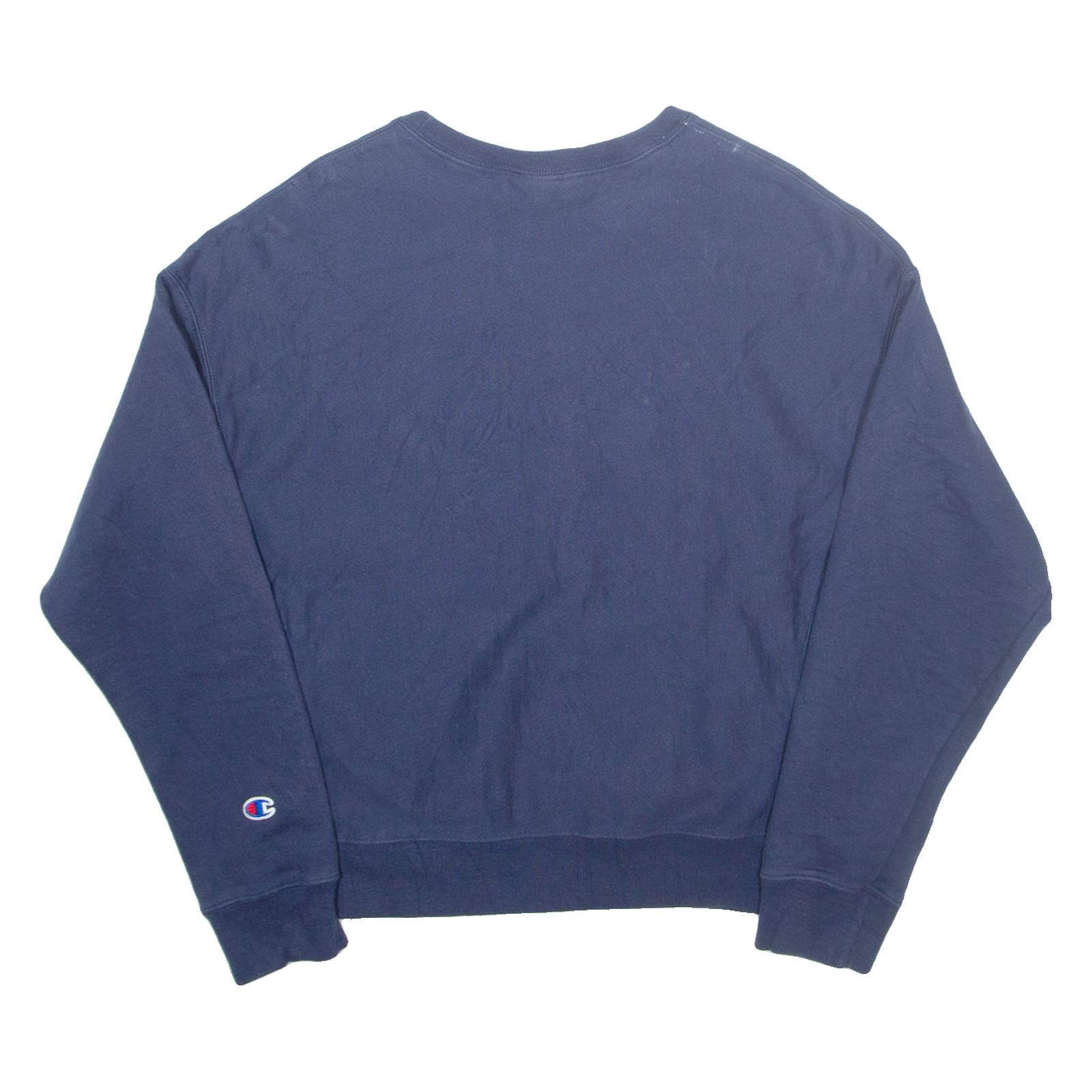 CHAMPION REVERSE WEAVE Womens Sweatshirt Blue L