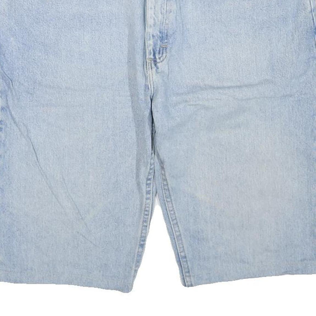 WRANGLER Mens Shorts Blue L W38 Denim Casual Plain